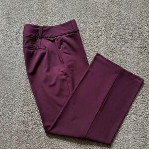 Burgundy Trousers